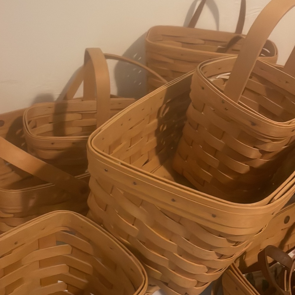 Longaberger Baskets 1997-2000 varies sizes - Picture 2 of 6